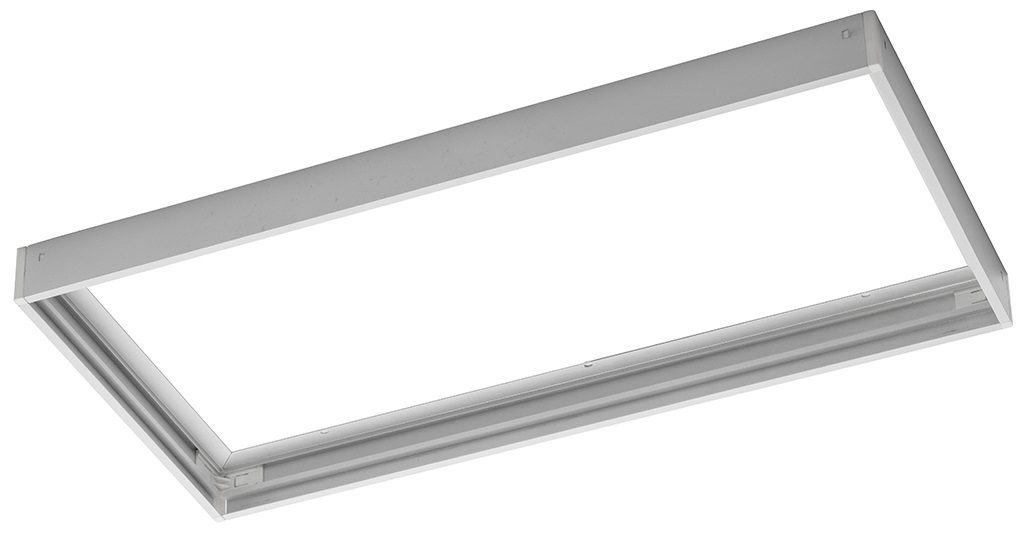 LED paneļu rāmis virsapmetuma montāžai 600x300x43 mm (KING, G-TECH modeļiem)