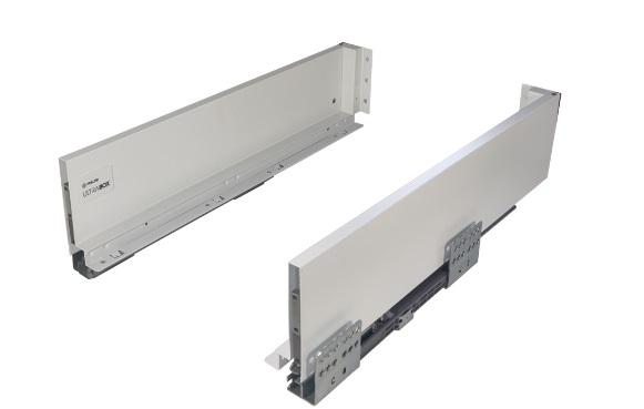 ULTRA BOX vidējais H=118mm, 300-550 mm Balts