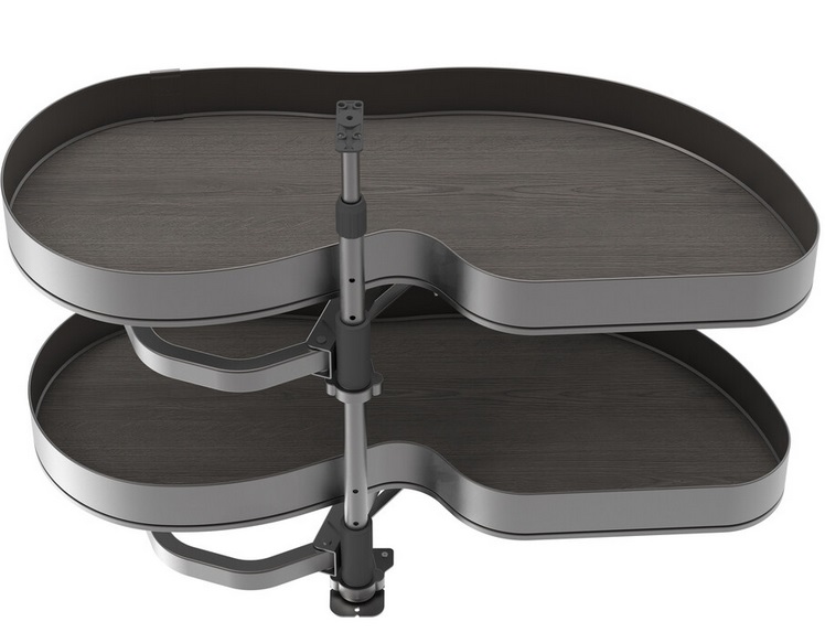 Izvelkams stūra grozu modulis Harmony Lake 900mm, labais, regulējams augstums, vadotnes ar bremzi