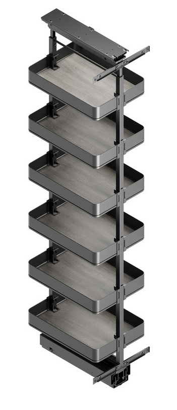 Grozu kolonna Harmony 400 mm, 6 grozi, H= 1780–2080 mm