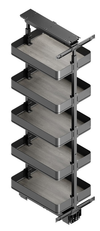 Grozu kolonna Harmony 400 mm, 5 grozi, H= 1430–1730 mm