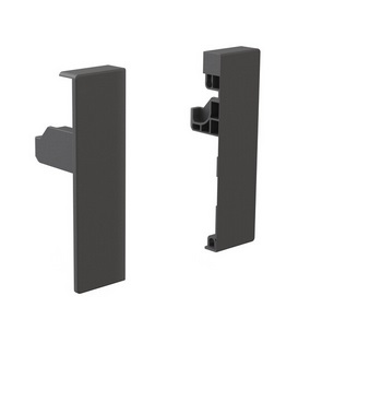 Priekšpaneļa stiprin. komplekts H-93 mm Vertex-3D, antracīts