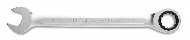 Kombinetā atslēga ar tirkšķi, CrV, 72T no 6mm līdz 32mm,
