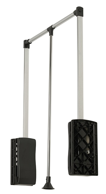 Pantogrāfs 60/83 cm ar gāzes liftu 12 kg Melns, Balts