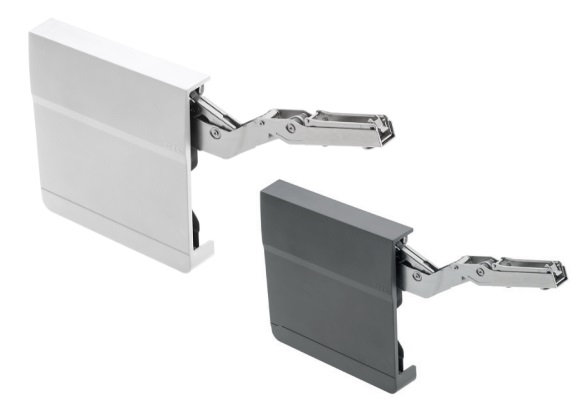 Paceļamais mehānisms durvīm H 600mm, N/2500-4500, balts/antracīts