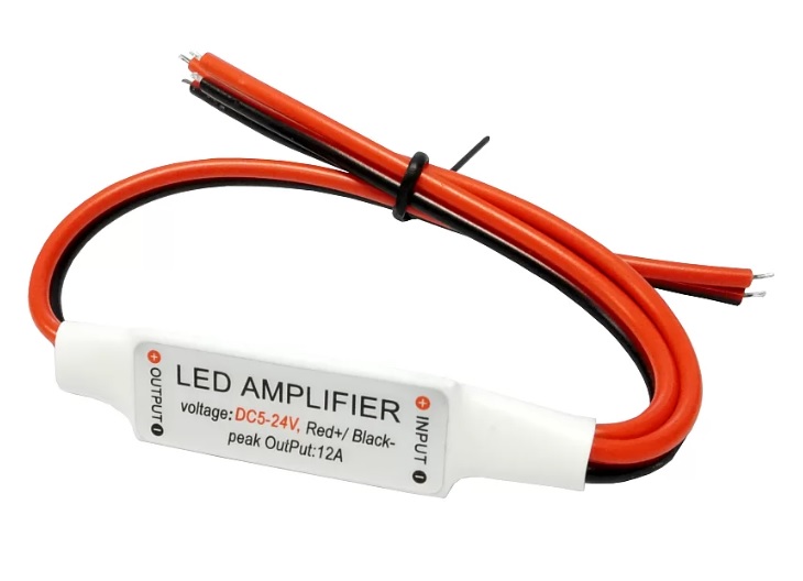 LED lentas signāla pastiprinatājs 72W, 12V-24V DC 6A