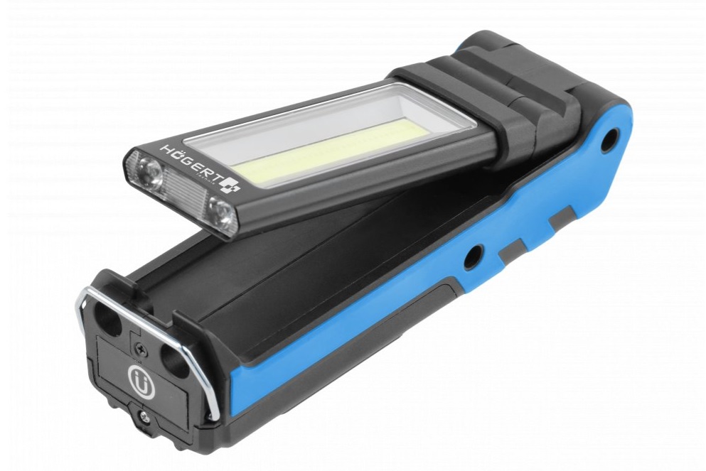 LED lukturītis, salokāms, 400 lm, magnēts, USB, POWER BANKA