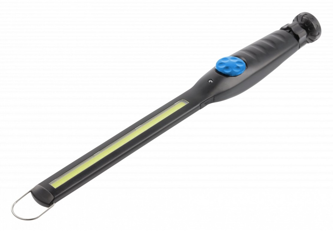 LED lukturītis 400 lm,  ar magnētu, USB