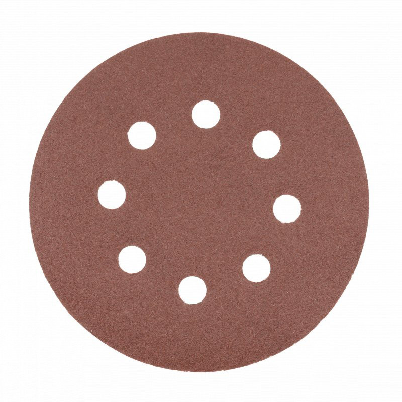 Smilšpapīra disks uz auduma bāzes 125mm G40-G220 (5gb)