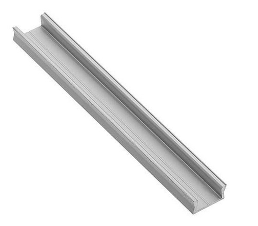 Profils LED lentām GLAX MINI, uzliktais, 2 metri