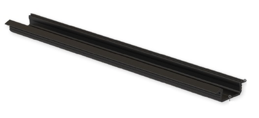 Profils LED lentām LUMINO, iegremdētais, 3 metri