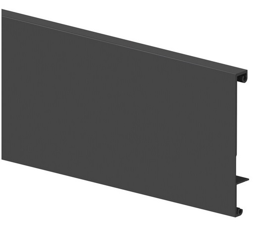 Priekšpanelis iekšējai atvilk., L=1,10m, H-93,5mm, antracīts