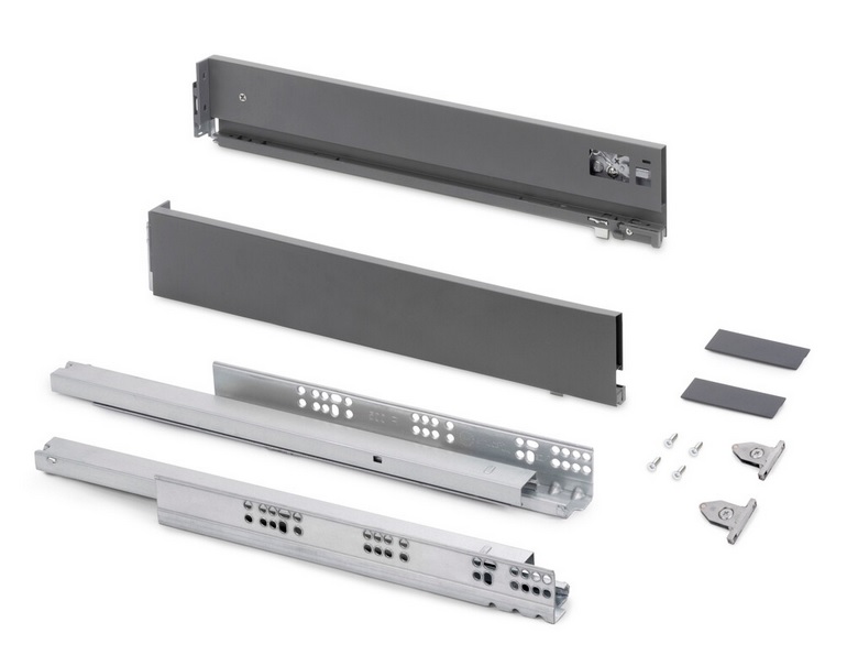 Vertex-3D kompl. H-83, L-500, ar bremzi, antracīts