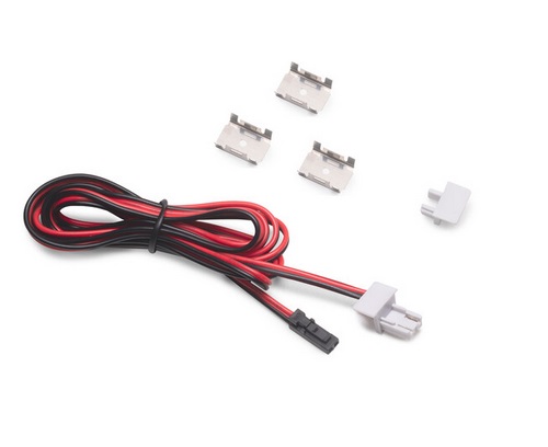 Aksesuāru komplekts Pyxis iefrēz. profiliem, maks. 48W, pelēks