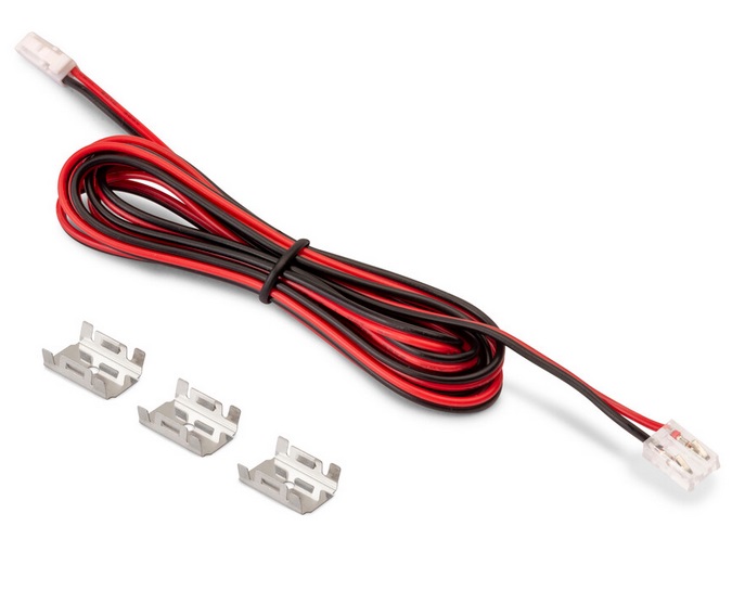 Vads iefrēz. Pyxis LED profiliem, maks. 48W (24V), garums 1.5m, ar MINILED