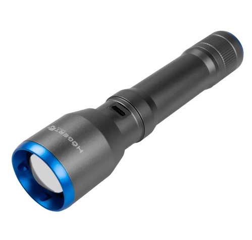 Hibrīda LED lukturītis, darbības rādiuss 700 m
